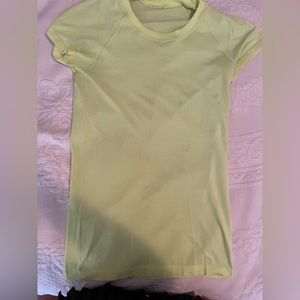 lululemon swiftly tech 2.0 neon yellow size 6